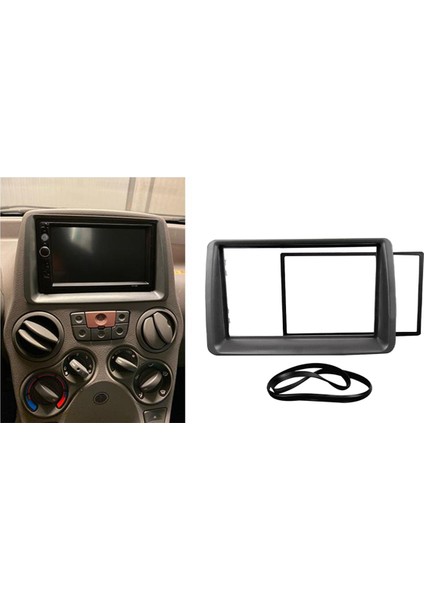 Fiat Panda Için Double Din Fasias 2003-2012 Radyo CD DVD Stereo Panel Dash Montaj Trim Kitleri Çerçeve Tabağı Çerçevesi (Yurt Dışından) modelleri