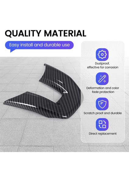 Araç Karbon Fiber V Stil Direksiyon Paneli Kapak Honda Vezel Hr-V-V Hrv 2021 2022 (Yurt Dışından) indirimleri