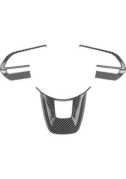 3pcs/set Karbon Fiber Araç Direksiyon Simidi Dekorasyon Kapağı Toyota Revize 200 Serisi 210A 2021 Veloz 2022 (Yurt Dışından)