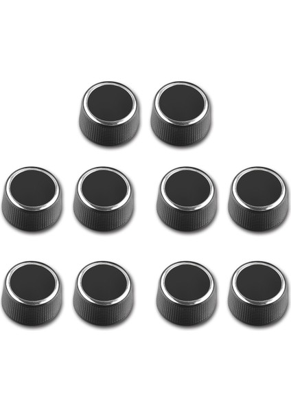 10 Pc Arka Radyo Ses Hacmi Kontrolü Knob Kadran Tuner 07-13 Chevy Tahoe Chevrolet Silverado Gmc Acadia Onarım Kiti (Yurt Dışından)