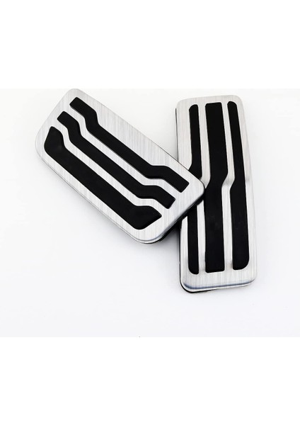 Ford Ranger Everest Için Paslanmaz Çelik Araç Pedalları 2015-2020 Hızlandırıcı Yakıt Gaz Pedalı Pedalı Kapağı Antiskid Pad, 2pcs (Yurt Dışından) indirimleri