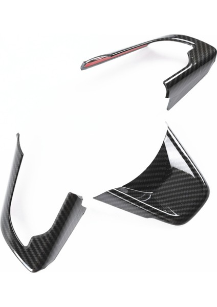 Suzuki Jimny Için 2x Araç Direksiyon Simidi Dekorasyon Kapağı Döşeme Çıkartmaları 2019 2020 2021 2022 Aksesuarlar, Abs Karbon Fiber (Yurt Dışından) fiyatları