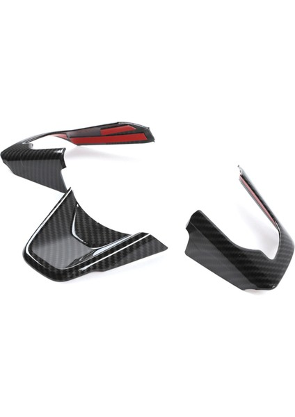 Suzuki Jimny Için 2x Araç Direksiyon Simidi Dekorasyon Kapağı Döşeme Çıkartmaları 2019 2020 2021 2022 Aksesuarlar, Abs Karbon Fiber (Yurt Dışından) modelleri