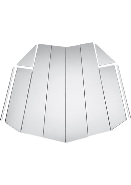 Pencere Krom Sütun Post Kapak Döşeme Kalıp Nissan Qashqai Için Paslanmaz Stil J11 2014 -2017 (Yurt Dışından)