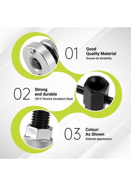 5pcs Araç Disk Fren Yolu Kaliper Disk Tekerlek Silindir Ayar Seti Değiştirme Fren Yolu Sökme Fren Ayırıcısı (Yurt Dışından) indirimleri