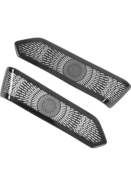 Araba Iç Döşeme Kapısı A-Filtresi Tweeter Ses Hoparlör Kapağı Range Rover Vogue L460 2023 Siyah Için Dekorasyon Çıkartması (Yurt Dışından)