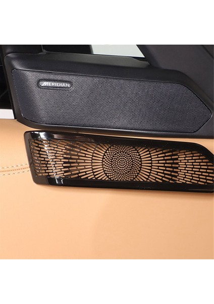 Araba Iç Döşeme Kapısı A-Filtresi Tweeter Ses Hoparlör Kapağı Range Rover Vogue L460 2023 Siyah Için Dekorasyon Çıkartması (Yurt Dışından) modelleri