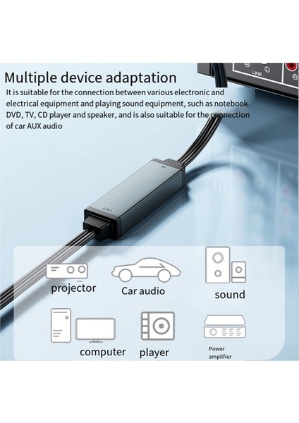 3,5mm Ses Izolatörü Ses Ortak Toprak Izolatörü Aux Gürültü Azaltma Filtresi DVD Tv Player Için 2/2 Ses Kablosu (Yurt Dışından) indirimleri