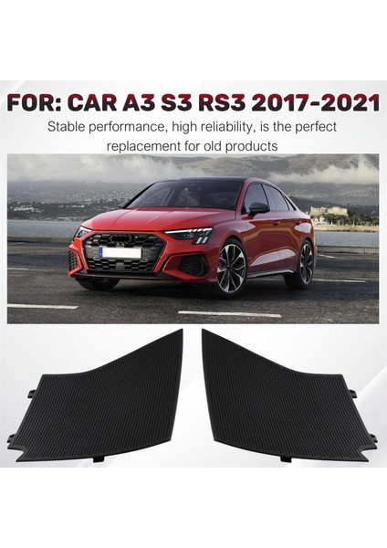 1paır Ön Kapı Hoparlör Koruyucu Kapak 8V3035409A, Audi A3 S3 Rs3 2017-2021 Için 8V3035410A (Yurt Dışından) indirimleri