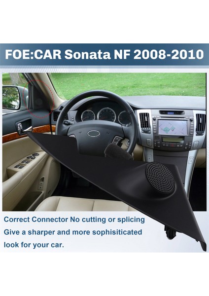 Hyundai Sonata Nf 2008-2010 876503K510 Için Araba Tweeter Hoparlör Çeyrek Kapak (Yurt Dışından) indirimleri