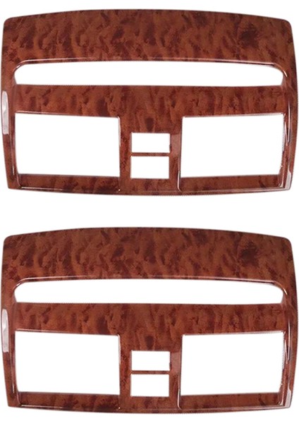 Toyota Camry Için 2006-2011 2pc Ahşap Abs Araba Ön Merkez Klima Havalandırma Outlet Kapak Döşeme Araç Stil Aksesuarları (Yurt Dışından)