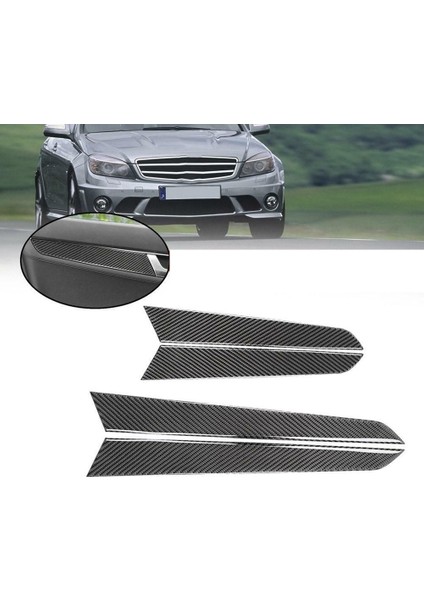 Mercedes-Benz C Sınıfı W204 07-13 Için Karbon Fiber Iç Kapı Paneli Kapak Trim (Yurt Dışından) fiyatları