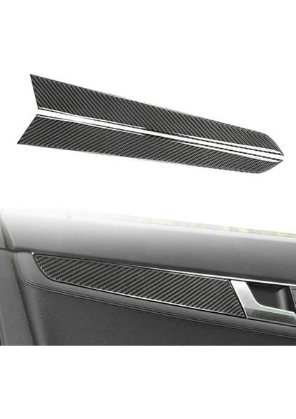 Mercedes-Benz C Sınıfı W204 07-13 Için Karbon Fiber Iç Kapı Paneli Kapak Trim (Yurt Dışından) fırsatları
