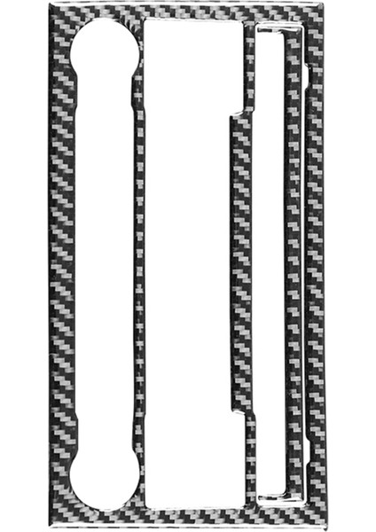 Audi A4 S4 B7 2005-2008 Karbon Fiber Merkez Konsolu CD Radyo Kontrol Paneli Kapak Trim Iç Aksesuarlar (Yurt Dışından) fırsatları