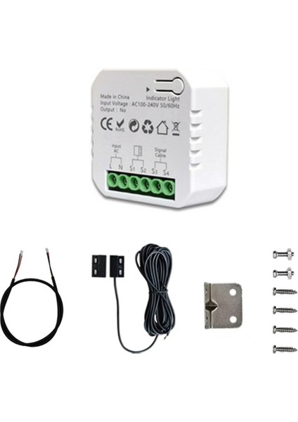 Tua Smart Life Wifi Garaj Kapı Açıcı Denetleyici Sensör Uygulaması Uzaktan Kumanda Alexa Google Home Için Uygun, Abd Fiş (Yurt Dışından)