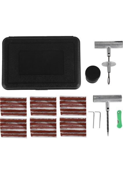 Araç Lastik Onarım Kiti Araç Van Motosiklet Bisiklet Lastik Onarım Araçları Acil Durum Ağır Hizmet Tubless Lastik Delme Onarım Kiti (Yurt Dışından) indirimleri