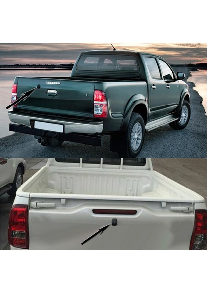 Toyota Hilux 2010-2017 Için 4x Araç Arka Görünüm Kamera Yedek Kamera (Yurt Dışından) fırsatları