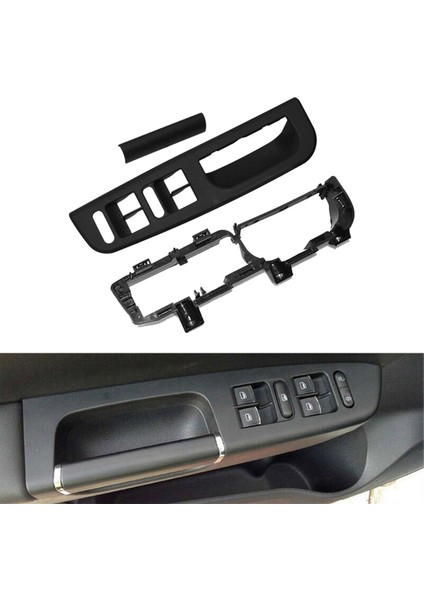 5x Siyah Ön Sol Switch Çerçeve ve Jetta Bora Golf Mk4 (Yurt Dışından) fiyatları