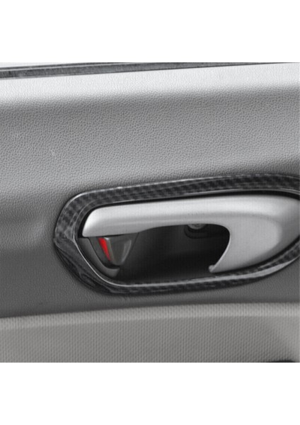 Abs Karbon Fiber Kapı Iç Sapı Kapak Kaplama Honda 8. Civic 2006-2011 (Yurt Dışından) fırsatları