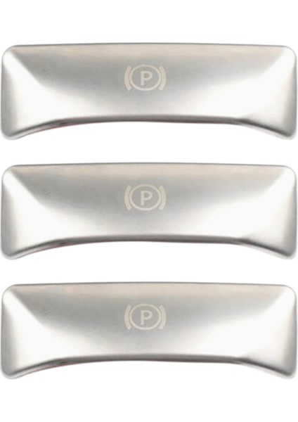 3x Araba P Düğmesi Ayak Fren Yayın Anahtarı Dekorasyon Çıkartmaları Mercedes Benz E Sınıfı W212 C Sınıfı W204 Glk (Yurt Dışından)