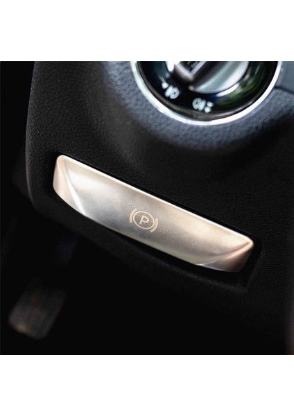 3x Araba P Düğmesi Ayak Fren Yayın Anahtarı Dekorasyon Çıkartmaları Mercedes Benz E Sınıfı W212 C Sınıfı W204 Glk (Yurt Dışından) fırsatları