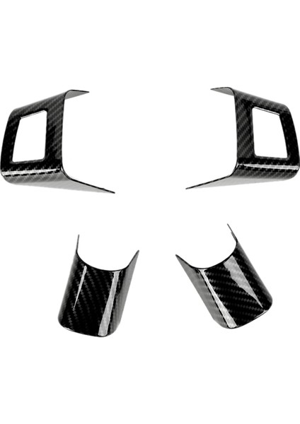 Jeep Grand Cherokee Komutanı Için 2006-2010 Araba Direksiyon Simidi Düğmesi Kapak Döşeme Sticker (Abs Karbon Fiber) (Yurt Dışından)