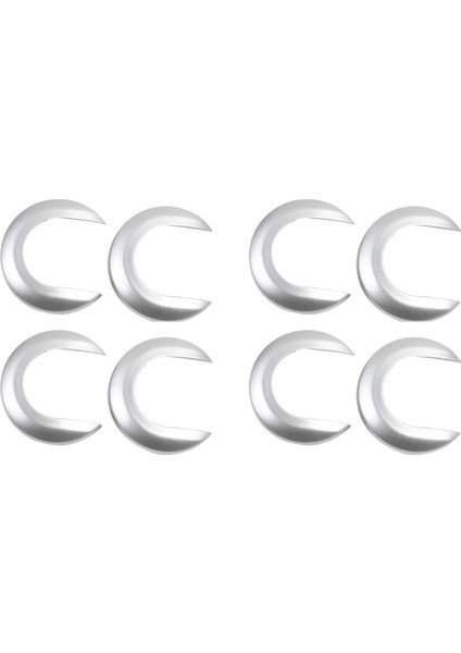 4x Araba Iç Kapı Kolu Kapak Dekoratif Döşeme, Nissan Tiida Için Raezin Kaputunun Içi 2005-2010 1.6 Livina NV200 A (Yurt Dışından)