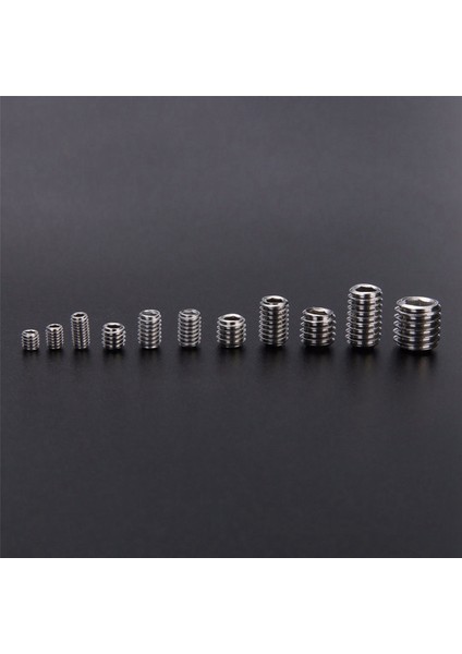 1000PCS 304 Paslanmaz Çelik Grub Vidaları Alçak (Yurt Dışından)