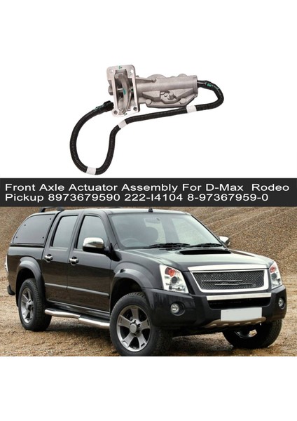 Isuzu D-Max / Rodoo Pıckup TFS85 3.0td 05-7 / 12 8973679590 222-I4104 8-97367959-0 (Yurt Dışından) fiyatları
