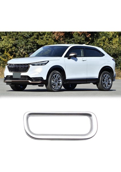2x Araç Tehlike Acil Durum Işık Çerçevesi Uyarı Lamba Anahtarı Kapak Honda Vezel Hr-V Hrv 2021 2022 Gümüş (Yurt Dışından) modelleri