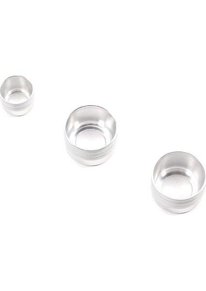 2x Gümüş Klima Düğmesi Ses Ses Hacmi Bmw Için Bmw X5 X6 E70 E71 F15 F16 2014-2018 (Yurt Dışından) modelleri