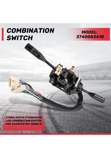 37400-83410 3740083410 Suzuki SJ410 Ekstra 1000C.C Için Lhd Kombinasyon Anahtarı (Yurt Dışından) fırsatları