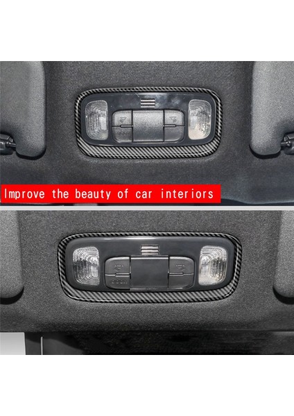 Araba Karbon Fiber Okuma Işık Çerçevesi Toyota Yaris/yaris Cross Için Dekoratif Kapak Çıkartmaları/gr Yaris 2020-2023 (Yurt Dışından) fiyatları