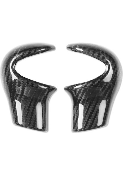 Bmw Mini R55 R56 R56 R57 R58 Gerçek Karbon Fiber Dişli Vites Düğmesi Kapak Dekoratif Araba Iç Aksesuarları Siyah Karbon (Yurt Dışından)