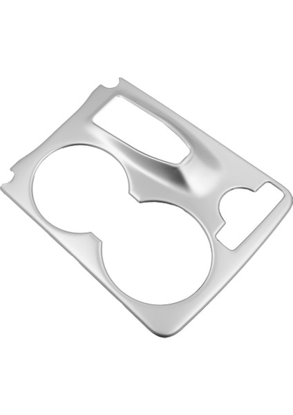 Araba Gümüş Paslanmaz Çelik Konsol Su Kupası Tutucu Çerçeve Kapağı Mercedes Benz Glk X204 2008-2015 (Yurt Dışından) modelleri