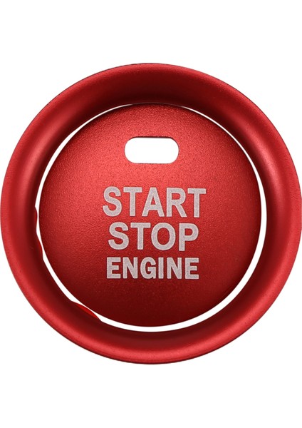 2pc Set Anahtarsız Motor Push Başlat Düğmesi ve Mazda 3 6 Cx-3 Cx-5 Cx-9 Mx-5 Için Çevresel Dekorasyon Halkası Push Başlat Motor Özelliği (Yurt Dışından)