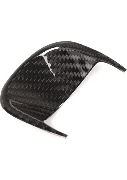 Araba Iç Gösterge Tablosu Saat Dekorasyon Çerçevesi Maserati Ghibli Için Karbon Fiber Değiştirilmiş Çıkartma 2014-2021 Siyah (Yurt Dışından) modelleri
