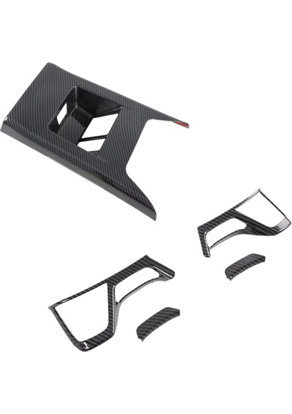 1x Arka Koltuk Kutusu Koltuk Hava Hava Havalandırma Kapağı Mitsubishi Pajero Montero Shogun 2019 2020 &amp; 4x Direksiyon Simidi Kapağı (Yurt Dışından)