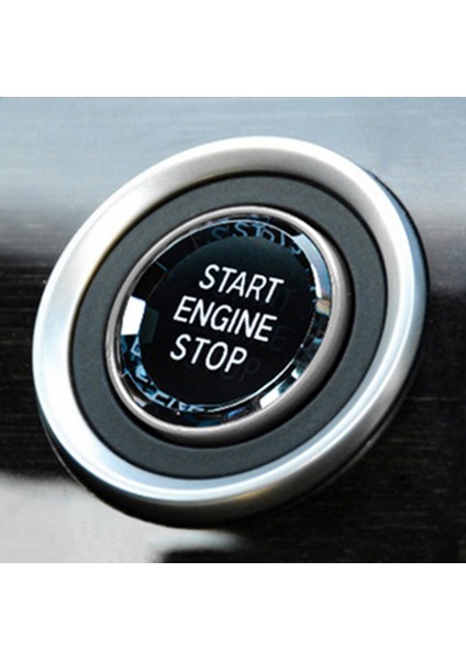 Araba Iç Anahtar Kapağı Kristal Tek Anahtar Motor Bmw- 3/5 Serisi E70 E90 E60 Siyah Için (Yurt Dışından) indirimleri