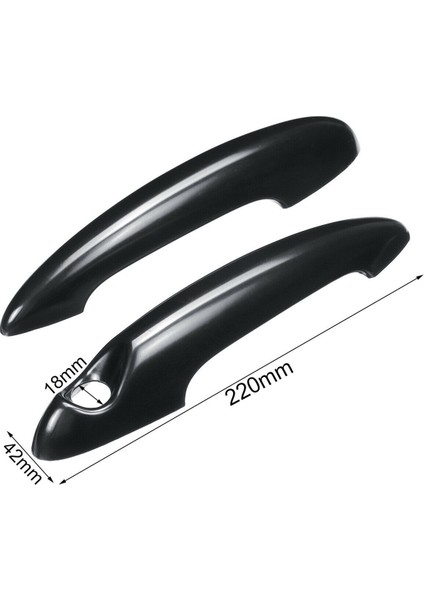 Mini Cooper S R50 R53 R56 Için 10 Pcs Abs Siyah Kapı Tutam Kapağı (Yurt Dışından) fırsatları