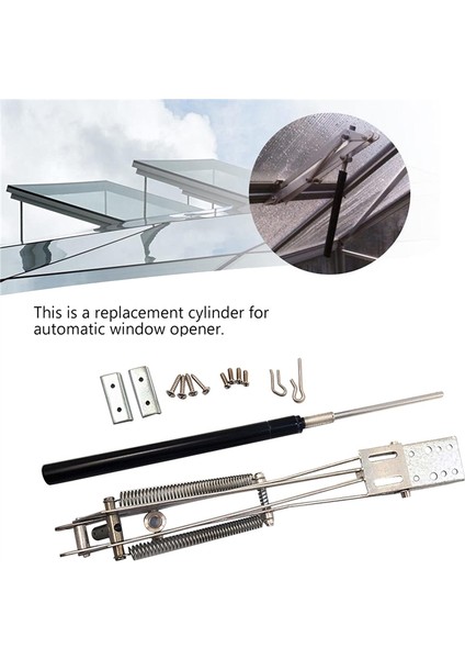 Sera Çift Yay Otomatik Pencere Açıcı Güneş Isıya Duyarlı Bahçe Havalandırma Tarım Araçları (Yurt Dışından) modelleri