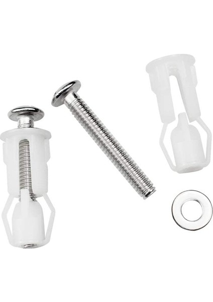 8x Tuvalet Koltuk Vidaları ve Tuvalet Kapağı Vidaları Paslanmaz Çelik Üst Sabitleme Menteşeleri Vidaları, Tuvalet Koltuğu Yedek Parçaları Için (Yurt Dışından) modelleri