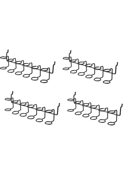 4 Adet Tornavida Tutucu Pegboard Çok Tool Tutucu Aksesuar Pegboard Aksesuarları Pegboard Için Çok Ring Alet Tutucu (Yurt Dışından)