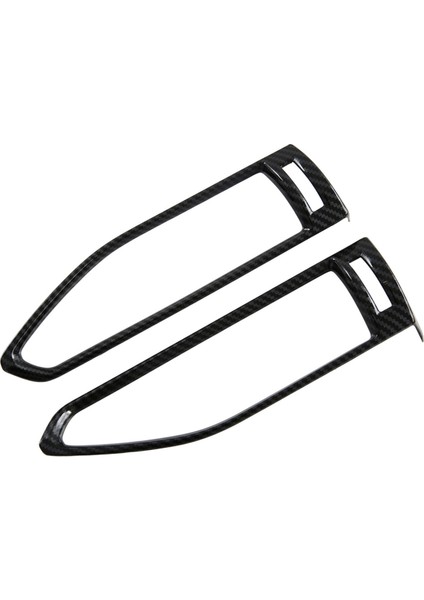 Subaru Crosstrek Için 2023 2024 Araba Yan Klima Havalandırma Outlet Trim Çerçeve Kapak Trim Aksesuarları Abs Karbon Fiber (Yurt Dışından)