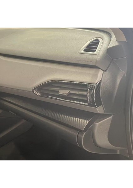 Subaru Crosstrek Için 2023 2024 Araba Yan Klima Havalandırma Outlet Trim Çerçeve Kapak Trim Aksesuarları Abs Karbon Fiber (Yurt Dışından) indirimleri