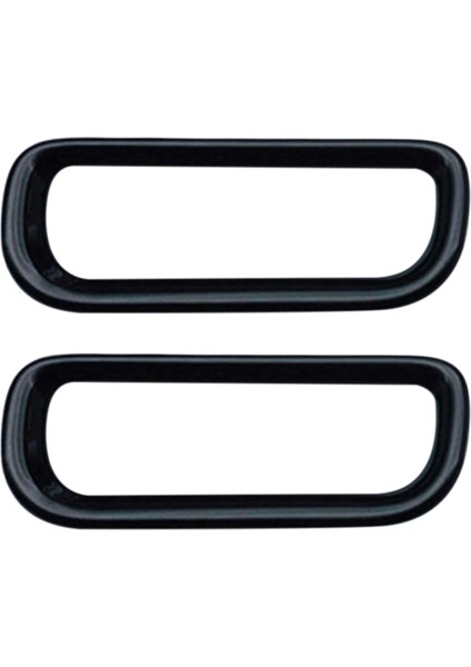 2x Araba Tehlike Acil Durum Işık Çerçevesi Uyarı Lamba Anahtarı Kapak Honda Vezel Hr-V Hrv 2021 2022 Siyah (Yurt Dışından)