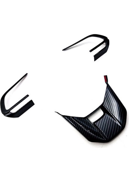 3pcs Araç Karbon Fiber Direksiyon Paneli Toyota Veloz Avanza/perodua Alza 2022 2023 (Yurt Dışından)