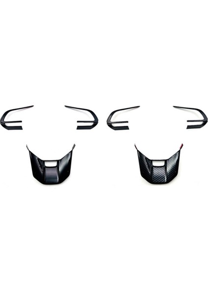 3pcs Araç Karbon Fiber Direksiyon Paneli Toyota Veloz Avanza/perodua Alza 2022 2023 (Yurt Dışından) fiyatları