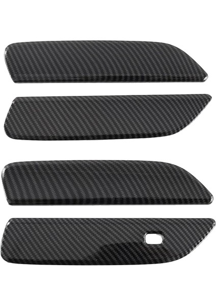 4pcs Dış Dış Kapı Kolları Trim Kapak Byd Dolphin Için Karbon Fiber Renk (Yurt Dışından)