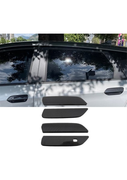 4pcs Dış Dış Kapı Kolları Trim Kapak Byd Dolphin Için Karbon Fiber Renk (Yurt Dışından) fiyatları